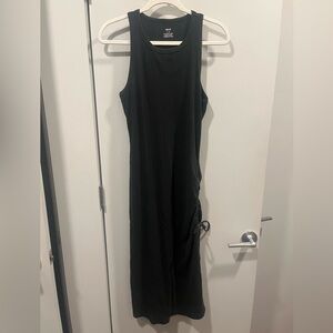Aerie Black Midi Dress